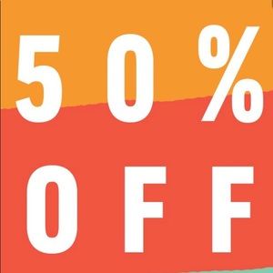 It’s SUNDAY FUNDAY!! 50% off MOST listings